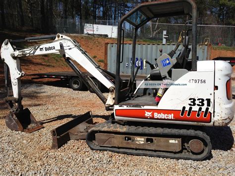 2004 bobcat 331 mini excavator specs|bobcat 331 mini excavator for sale.